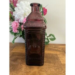 Vintage Wheaton Glass Berringer's Bitters Apple Bottle – Amethyst Purple Kitchen